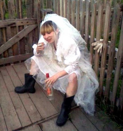 Gondolod, hogy a menyasszony lehet egy kicsit részeg
