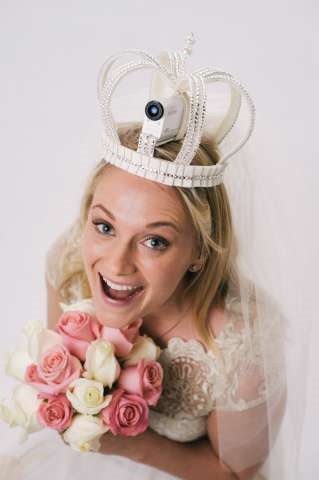 Sony kamera és kalapok menyasszony s madártávlatból lehetővé teszi a szemét, hogy az esküvő menyasszony