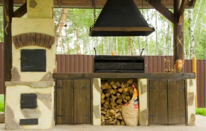 Tégla Grill saját kezűleg, hogyan kell felépíteni egy tégla barbecue - részletes utasításokat és képek (akárcsak egy utcai barbecue ki téglák a kezüket) Tégla Grill saját kezűleg, hogyan kell felépíteni egy tégla barbecue - részletes utasításokat fotókkal és