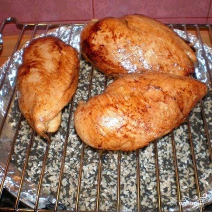 Füstölt csirkemell - lépésről lépésre recept fotók