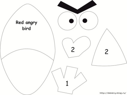 Vörös dühös madarak