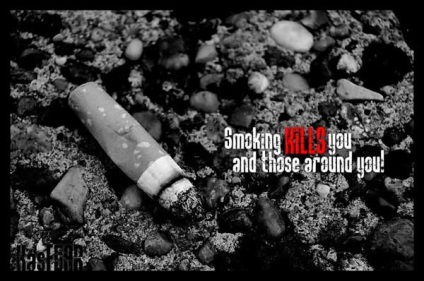 Creative Plakátok a dohányzás veszélyeiről (55 fotó)