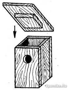 Szárnyas védelmi rendszer, a mérete birdhouses és adagolók