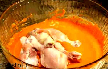 Tandoori csirke (tandoori csirke) - nem is lehetne egyszerűbb! Recept egy fotó