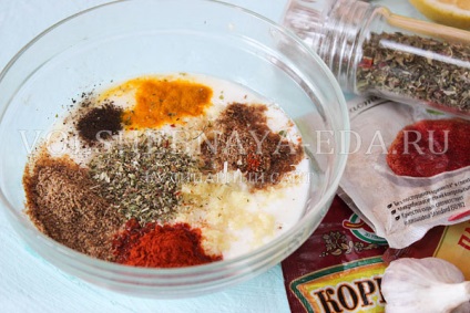 Tandoori csirke, a mágikus (főzni csirke tandoori) Tandoori csirke, a mágikus