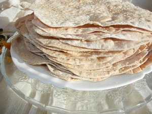 Pita - kaukázusi tortilla recept egy fotó