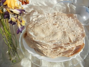 Pita - kaukázusi tortilla recept egy fotó