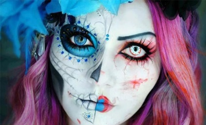 Smink Halloween kezüket (make-up) Smink Halloween kezüket