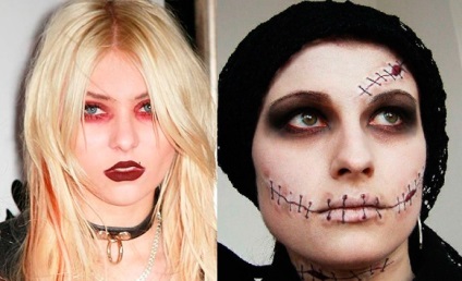Smink Halloween kezüket (make-up és kozmetikumok) Smink Halloween kezüket