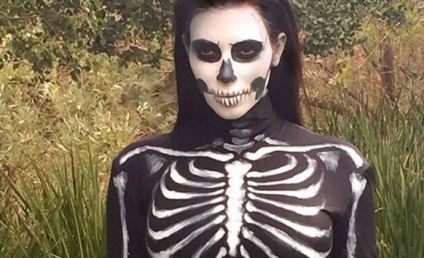 Smink Halloween a kezüket (pótolni szempillák fekete) Smink Halloween kezüket