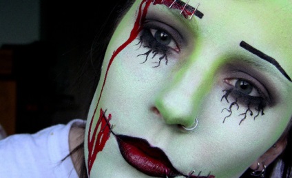 Smink Halloween kezüket (make-up és kozmetikumok) Smink Halloween kezüket