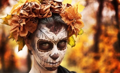 Smink Halloween kezüket (make-up és kozmetikumok) Smink Halloween kezüket