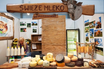 Mini-kalauz a lengyel tejtermékek, papír (tej) Mini-kalauz a lengyel tejtermékek, papír