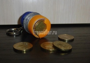 Coin tartók érméket műanyag palackok - házi felesleges dolgokat - üveg házi