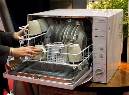 Asztali mosogatógép, hogyan kell kiválasztani, tényleges kapcsolatban a mixer