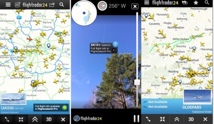 Online repülőgép radar flightradar24