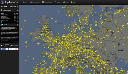 Online repülőgép radar flightradar24 (repülőgép) Online repülőgép radar flightradar24