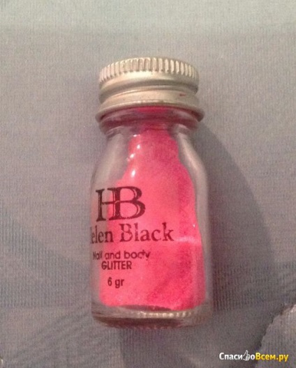 Vélemények ragyogó por körmök és a test - helen black - №147 szeszélyes és kiszámíthatatlan (Helen) Vélemények ragyogó por körmök és a test - helen black - №147 szeszélyes és kiszámíthatatlan