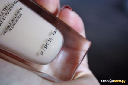 Ismertetőt az alapítvány Guerlain fehérnemű de peau láthatatlan bőr-fúziós alapozó SPF 20 PA (hang) Ismertetőt az alapítvány Guerlain fehérnemű de peau láthatatlan bőr-fúziós alapozó SPF 20 PA