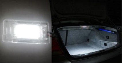 Csatlakozó LED az autóban (LED szalag)