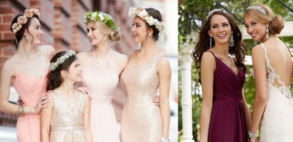 Frizurák koszorúslányok ünnepi elegancia (smink koszorúslány) Frizurák koszorúslányok ünnepi elegancia