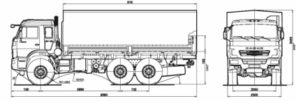 Restyling kabinok kamaz, Kamaz fülke (fülke keret 5410) Áttervezett kabinok KAMAZ és KAMAZ kabin