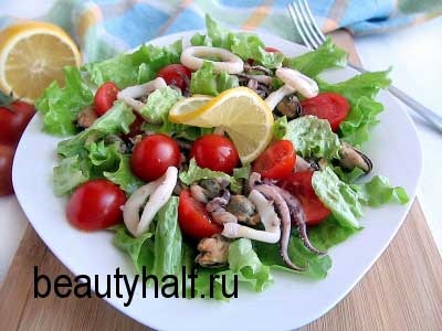 Recept saláta tenger gyümölcsei koktél szép fele