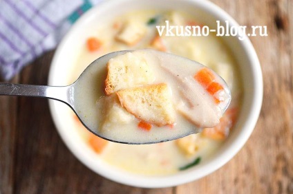 Sajtkrém leves csirke recept krémsajt (krémleves) Sajtkrém leves csirke recept krémsajttal