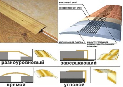 Közös a laminált és csempe anya nélkül, mint a seggét