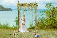 Esküvői fotózást Thaiföld Phuket Phuket kiadó ruhák esküvői ruhák, este (esti fotózások a bérleti díj) Esküvői fotózást Thaiföld Phuket Phuket kiadó ruhák esküvői ruhák, este