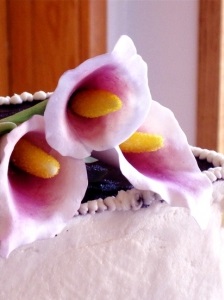 Esküvői torta Calla liliom (sütemények) Esküvői torta Calla liliom