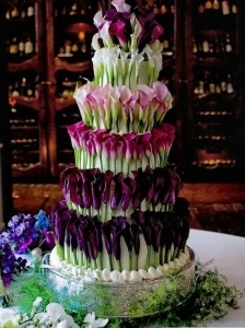 Esküvői torta Calla liliom (Calla liliom) Esküvői torta Calla liliom