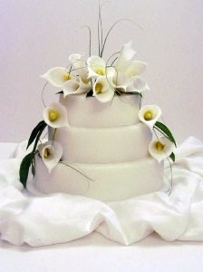 Esküvői torta Calla liliom (esküvői torta Calla liliom) Esküvői torta Calla liliom