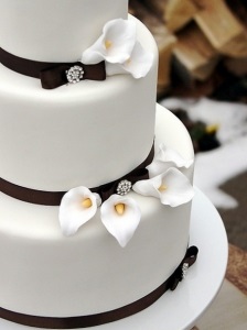 Esküvői torta Calla liliom (Calla liliom) Esküvői torta Calla liliom