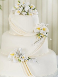 Esküvői torta Calla liliom (esküvői torta Calla liliom) Esküvői torta Calla liliom