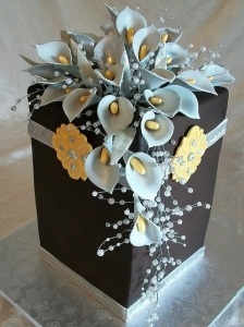 Esküvői torta Calla liliom (Calla liliom) Esküvői torta Calla liliom
