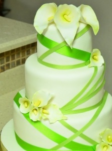 Esküvői torta Calla liliom (Calla liliom) Esküvői torta Calla liliom