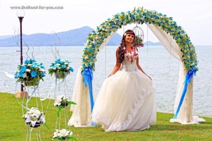 Esküvői ruha az esküvői ceremóniát Thaiföld Esküvői Thaiföldön
