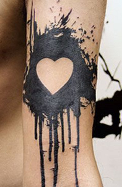 Татуювання серце - значення, ескізи тату і фото