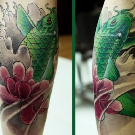 Carp tetoválás értelmében - a szó egy szimbólum, a lányok és fiúk