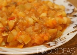 Párolt cukkini csirke - recept fotókkal (cukkini) Párolt cukkini csirke - recept fotókkal