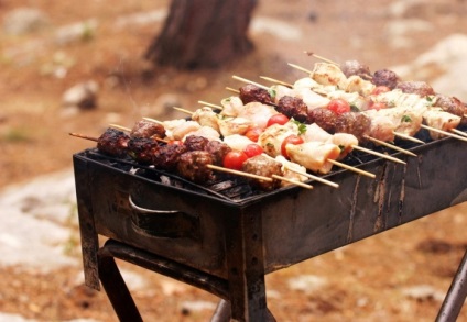 Szén grill (faszén) Szén grill