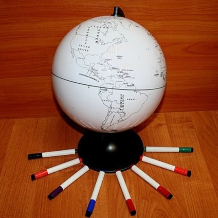 Forms Földgömb (válasszon Globe) Forms földgömb