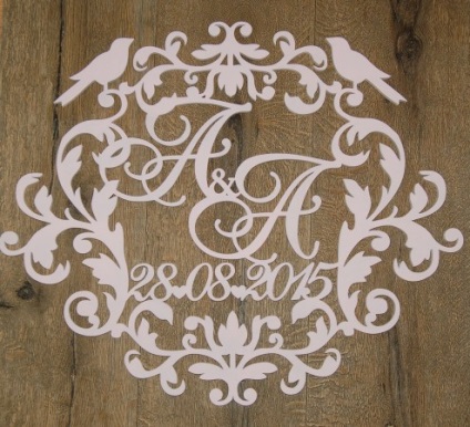 Rendeljen esküvői monogram monogram