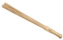 Bambusz seprűt a fürdő, masszázs technika