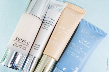 Base smink hatást ragyogás Lumene, Thalgo, sensai Clarinsés (smink) Base make-up hatás ragyogás Lumene, Thalgo, sensai Clarinsés