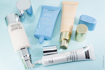 Base smink hatást ragyogás Lumene, Thalgo, sensai Clarinsés (hidratáció és táplálkozás) Base make-up hatás ragyogás Lumene, Thalgo, sensai Clarinsés