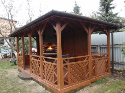 Pergolák fotó fa (kerti pavilon) Pergolák Wood fotó