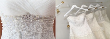 Ragyogó esküvői ruhák - mit és hogyan kell kiválasztani, fotó