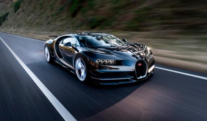 Bugatti Chiron (Bugatti Sharon) ár rubel 2017-ben, funkciók, fotók